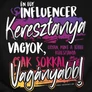 Én egy tetovált anya vagyok női póló előnézeti kép (B_Fekete)
