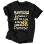 Villanyszerelő férfi póló (Fekete)
