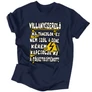 Villanyszerelő férfi póló (Sötétkék)