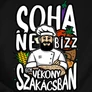 Sose bízz egy vékony szakácsban kötény Előnézeti kép (B_Fekete)