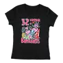 Kép 4/5 - Bámulatos vagyok születésnapos női póló (Fekete)