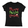 Merry F0cking Christmas női póló (Fekete)