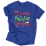 Merry F0cking Christmas férfi póló (Királykék)