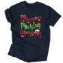 Merry F0cking Christmas férfi póló (Fekete)