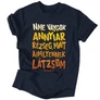 Nem vagyok annyira részeg férfi póló (Sötétkék)
