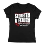 Szeretem a férjem női póló (Fekete)