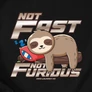 Not Furious férfi póló (B_Fekete)