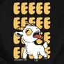Eeee mini kecske férfi póló (B_Fekete)