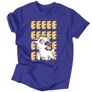 Eeee mini kecske férfi póló (Királykék)