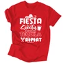 Tequila férfi póló (Piros)