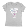 Kép 4/4 - Dolgok amiket utálok női póló (Szürke)
