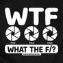 Kép 2/9 - What te f/? férfi póló (B_fekete)