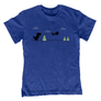 Kép 4/5 - Google dinó karácsonya gyerek póló (Kék)