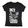 Kép 1/3 - Lionel Messi szurkolói női póló (Fekete)