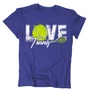 Love Tennis gyerek póló (Királykék)