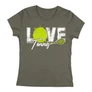 Love Tennis női póló (Grafit)