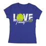 Love Tennis női póló (Királykék)