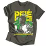 Kép 4/4 - Pelé tribute Póló - férfi póló (Grafit)