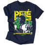Kép 3/4 - Pelé tribute Póló - férfi póló (Sötétkék)