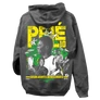 Pelé tribute kapucnis pulóver (Grafit)
