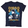 Diego Maradona tribute gyerek póló (Sötétkék)