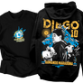 Kép 1/3 - Diego Maradona tribute kapucnis pulcsi és póló szett (Fekete)