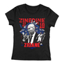 Kép 1/2 - Zinedine Zidane tribute női póló (Fekete)