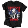 Zinedine Zidane tribute férfi póló (Fekete)