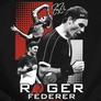 Kép 2/4 - Roger Federer férfi póló (B_fekete)