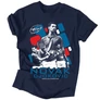 Novak Djokovic férfi póló (Sötétkék)