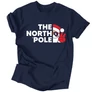 The North Pole férfi póló (Sötétkék)