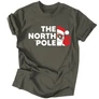The North Pole férfi póló (Grafit)