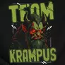 Kép 2/2 - Team Krampus férfi póló (B_fekete)