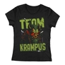 Kép 1/2 - Team Krampus női póló (Fekete)