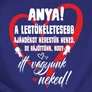 A legtökéletesebb ajándék női póló (B_Királykék)