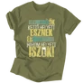 Három helyett iszok férfi póló (Military)