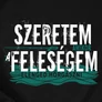 Szeretem a feleségem férfi póló (B_Fekete)