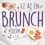 Brunch női póló (B_fekete)
