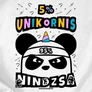 Nindzsa panda gyerek póló (B_Fehér)