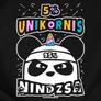 Kép 2/14 - Nindzsa panda női póló (B_Fekete)