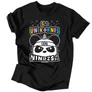 Nindzsa panda férfi póló (Fekete)