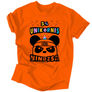 Kép 14/16 - Nindzsa panda férfi póló (Narancs)