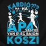 Apa vagyok férfi póló (B_fekete)
