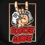 Kép 2/3 - Rocker gamer női póló (B_Fekete)