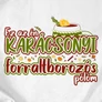 Karácsonyi forraltborozós férfi póló (B_Fehér)