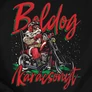 Boldog Karácsonyt (motoros) női póló (B_Fekete)