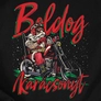 Kép 2/3 - Boldog Karácsonyt (motoros) férfi póló (B_Fekete)