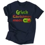 Grinch mode on férfi póló (Sötétkék)