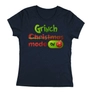 Kép 4/5 - Grinch mode on női póló (Sötétkék)