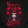 Kép 3/3 - Vampire King-Queen páros póló női (B_Fekete)